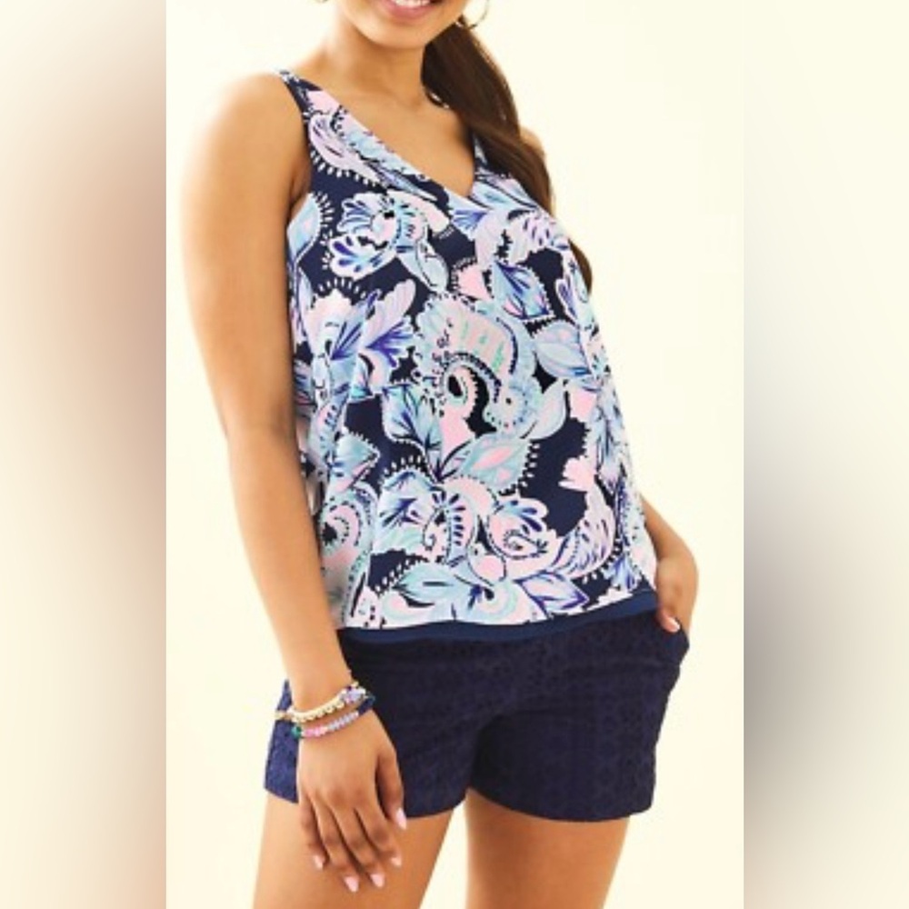 Lilly Pulitzer Florin Reversible Top